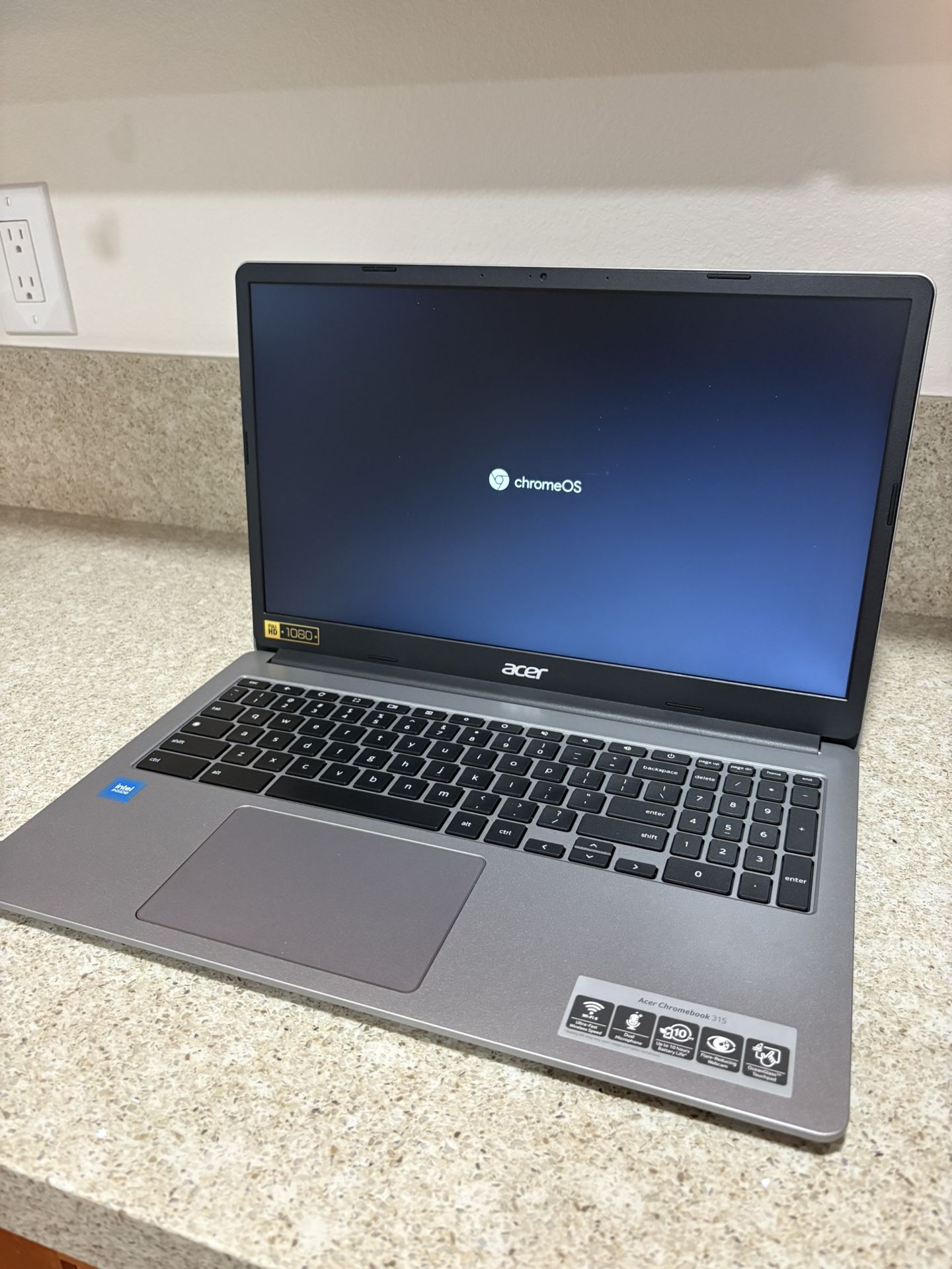 Acer Chromebook 315 – 15.6” HD Display