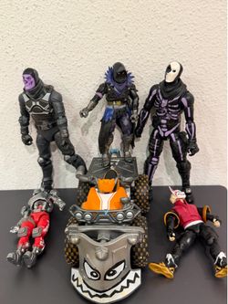 Fortnite Legendary Series Micro Series Figure Lot + Vehicle