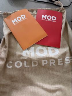 Mod Cold press and Juicer