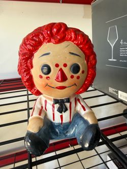 Raggedy Ann Ceramic Figurine