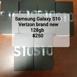 Samsung S10 VERIZON BRAND NEW 