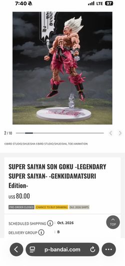S.H.Figuarts Super Saiyan Son Goku Legendary Super Saiyan