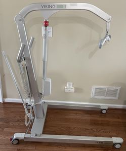 Viking S Portable Electric Mobile Patient Lift Transfer 350 lbs Capacity