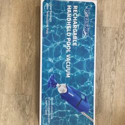 NEW- Rechargeable Handheld Pool Vacuum