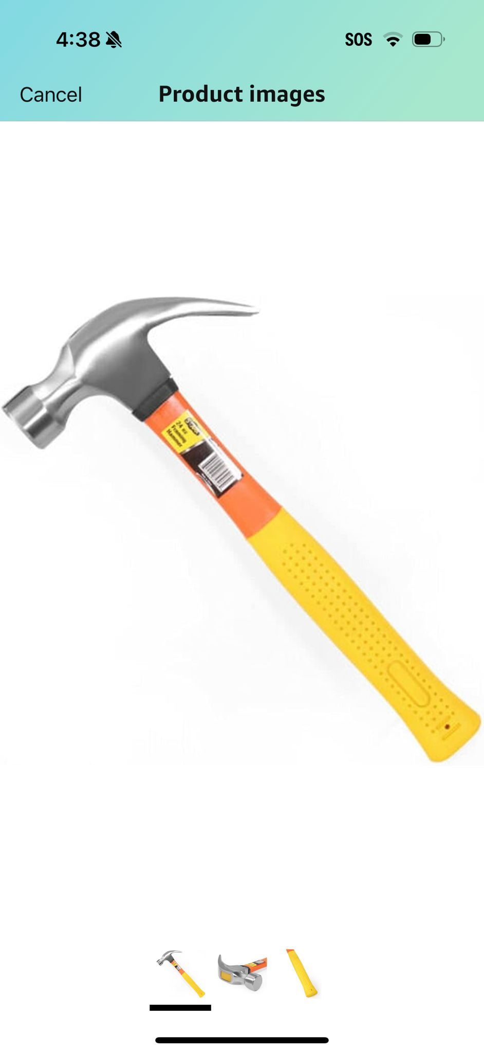 Premium 24oz Curved Claw Framing Hammer Comfortable Grip Handle New,Jikkolumlukka