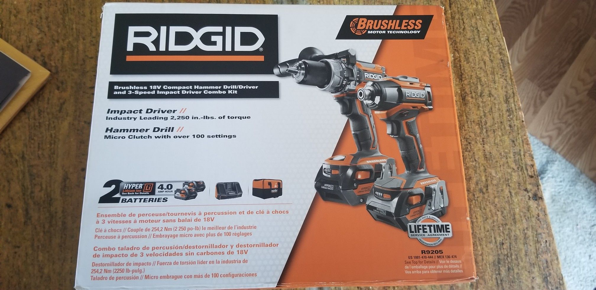 RIDGID Impact Driver kit