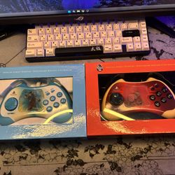 Street Fighter 15th Anniversary PS2 Controllers Open Box