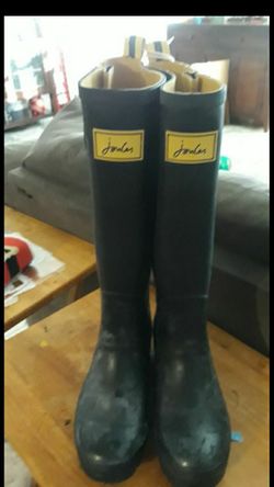 Joules boots...