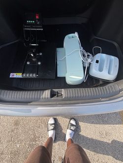 Heat press circuit and mini heat press machine
