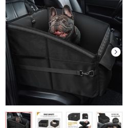 Onetigris Dog Car Seat Black Medium