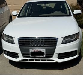 Audi A4 Sedan White Quattro Turbo