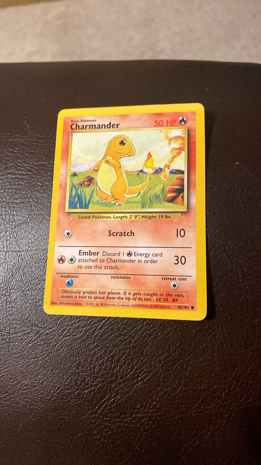 Pokémon 1999 Charmander 46/102