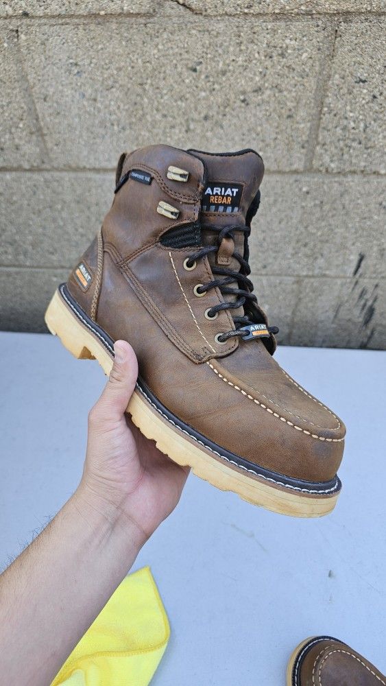 Ariat Size 9 Work Boots Composite Toe 