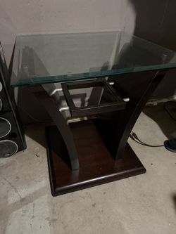 Glass TV Stand
