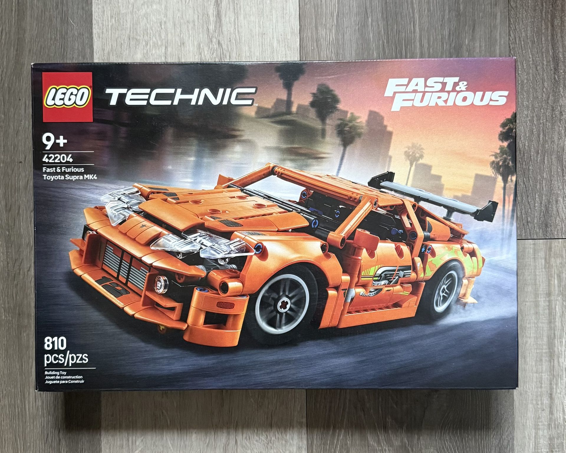 LEGO Technic Fast and Furious Toyota Supra MK4 #42204