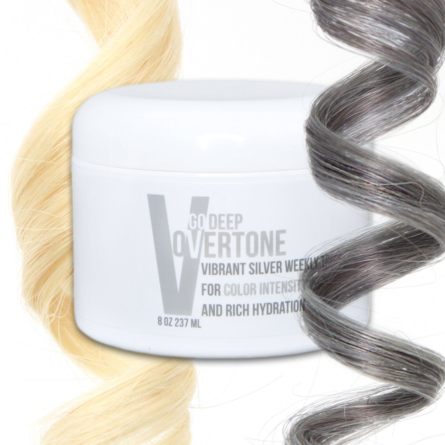 Overtone Vibrant Silver Color Depositing Conditioner