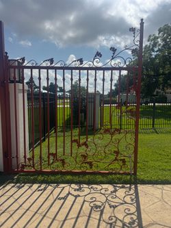 18’ DOUBLE CUSTOM GATE