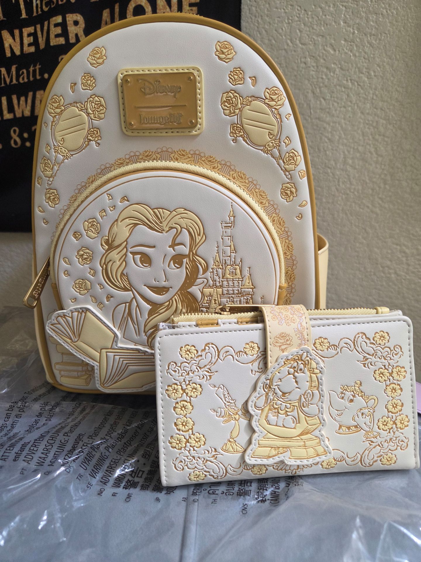 New Belle and Wallet Loungefly Backpack