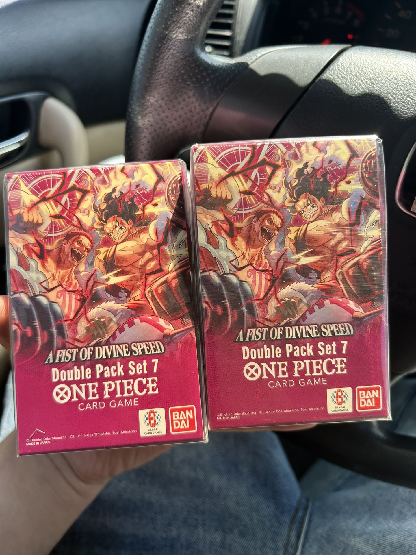 A Fist of divine speed One Piece TCG Double Pack