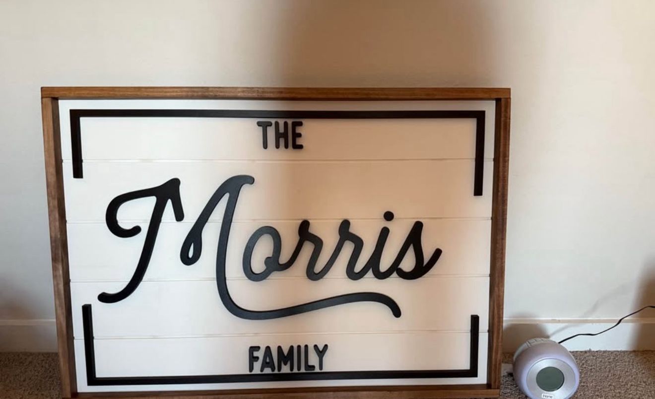 The Morris Family custom made