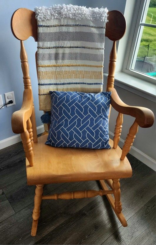 24" W x 16" seat height - Rocking chair