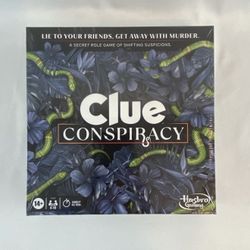 Clue Conspiracy Boardgame Board Game