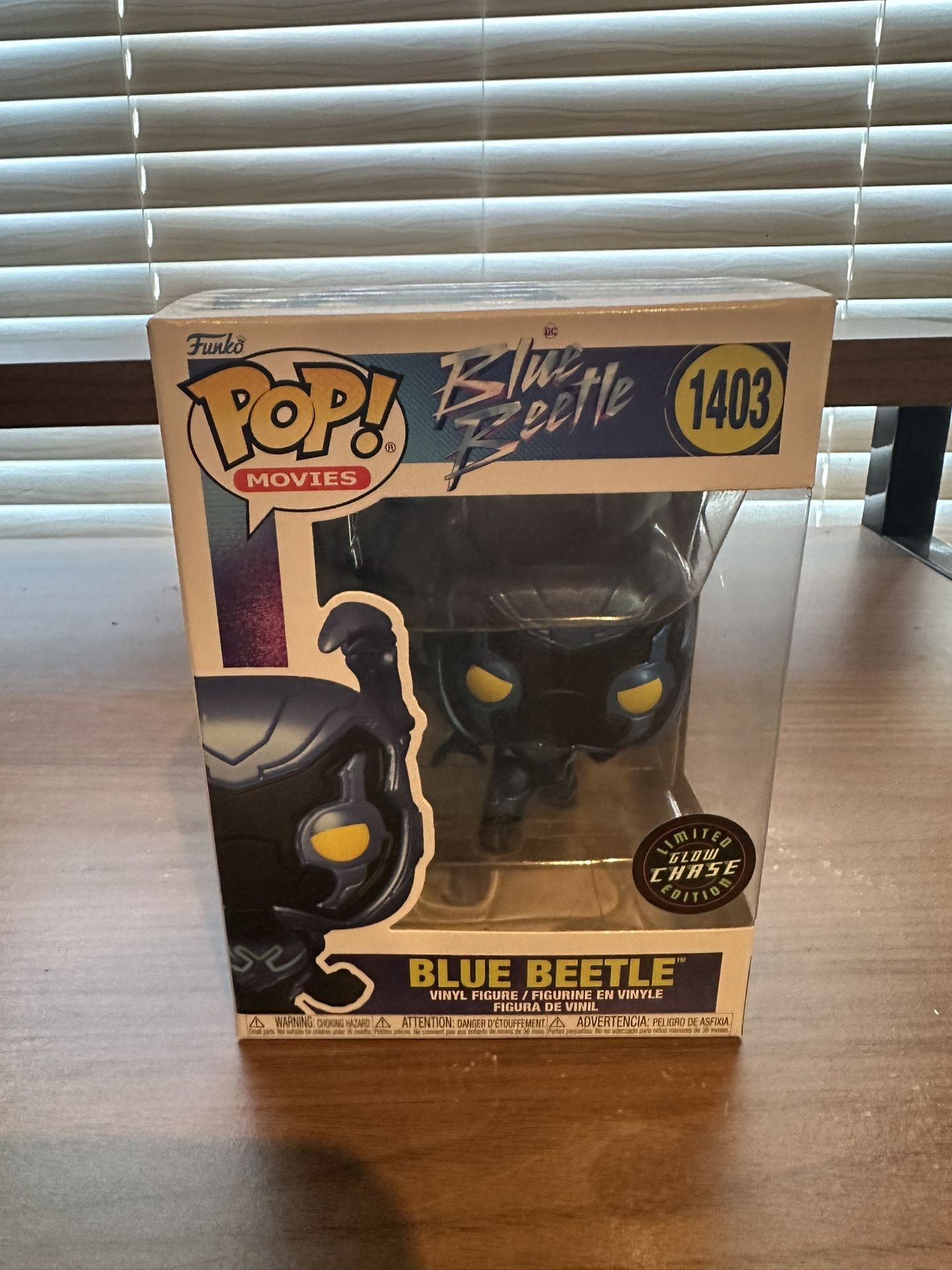 Blue Beetle Funko Pop CHASE GITD Edition