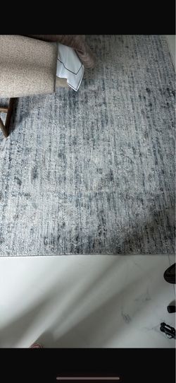Blue big rug