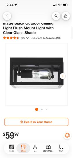 outdoor ceiling light