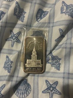 1oz .999 silver bar