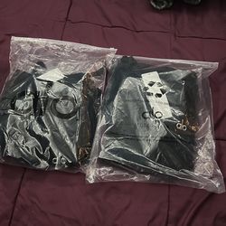 Black alo set 70 per piece 110$ whole set Size S