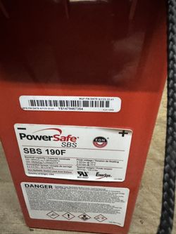 Power Safe 190 Ah Battery Have Two 