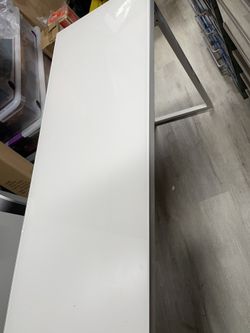 IKEA Console Table Desk Glass Top