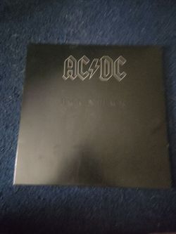 AC/DC back in black gold LP vinyl