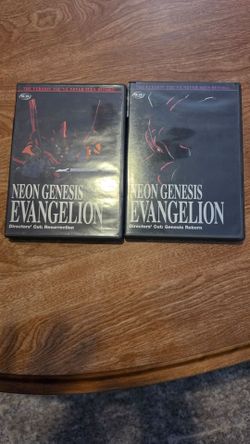 Neon Genesis Evangelion Director's Cut DVD Lot Genesis Reborn EN/JP Sub ADV R1