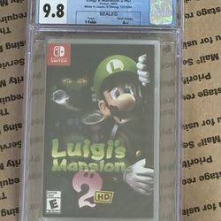 CGC Universal Grade Luigi’s Mansion Nintendo Switch Collectors