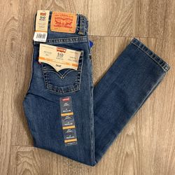 Levi's BOYS 510 Skinny Jeans SIZE 6 NWT