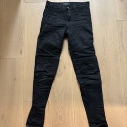 Atwyld Voyager Moto Jeans Washed Black 