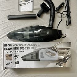 NEW High power Portable Vacuum cleaner For Home And Car 