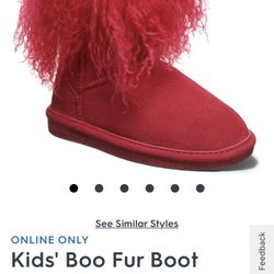 Kids' Boo Fur Boot 