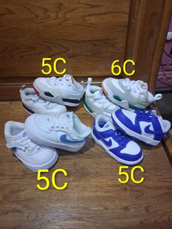 Nike & Jordan Toddler Sneakers Lot of 4