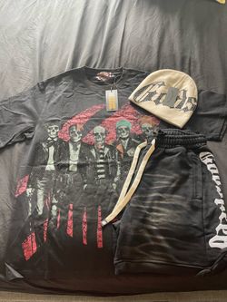 Godspeed Shirt & Shorts sz med new w tags w hat
