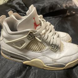 Air Jordan 4 Retro White Oreo Size 8.5 Men