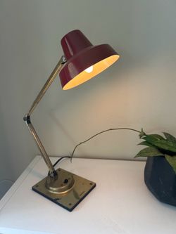 Red Desk Lamp