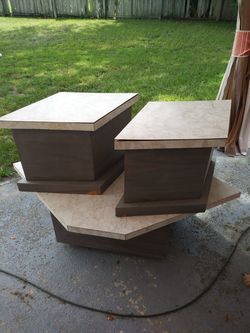 Patio table set