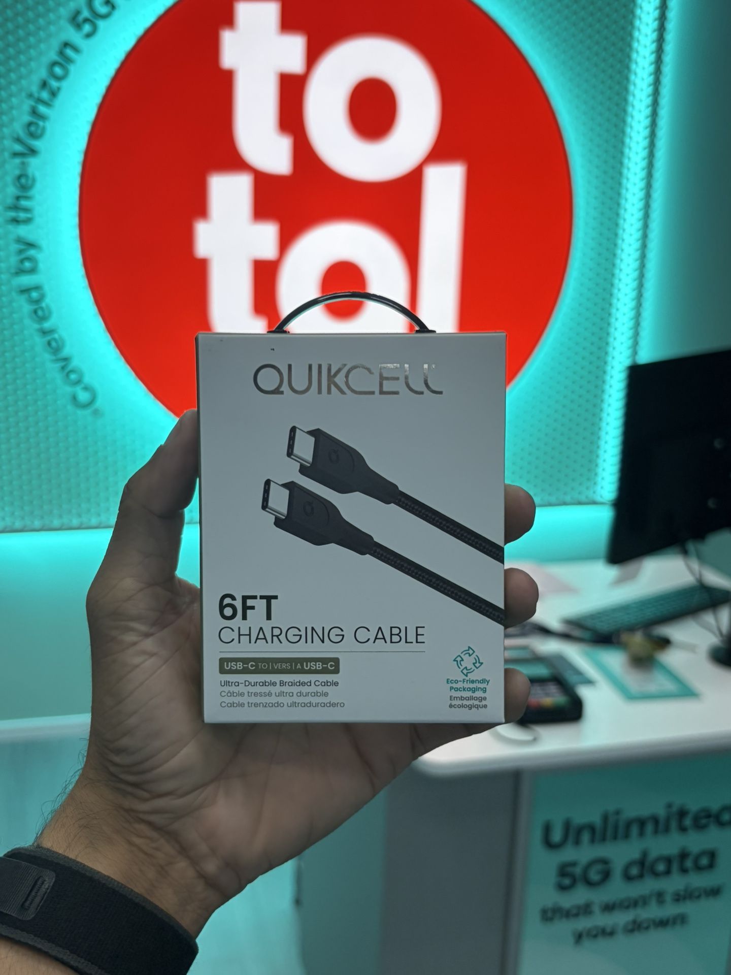 6ft Type C Charging Cable