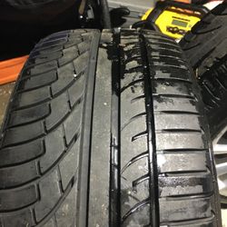 Bmw Rims And Tires In Good Condition