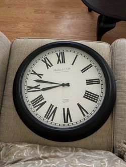 Sterling & Noble Large Wall Clock