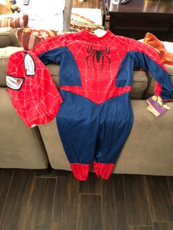 Spider man boys costume