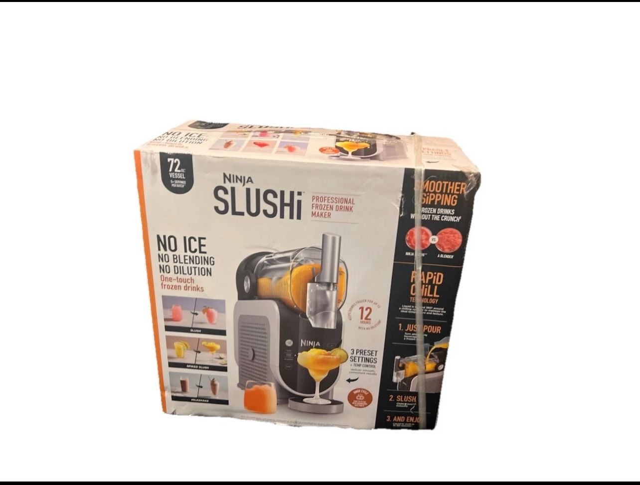 Ninja SLUSHi Professional Frozen Slushie Machine 72oz Black FS301
